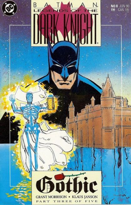 Batman: Legends of the Dark Knight Gothic, Part 3: The Burning Nun |  Issue#8A | Year:1990 | Series:  | Pub: DC Comics | Direct Edition
