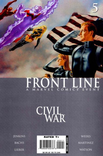 Civil War: Front Line Civil War - Embedded, Part 5 / the Accused, Part 5 / Sleeper Cell, Part 3 |  Issue#5 | Year:2006 | Series:  | Pub: Marvel Comics |