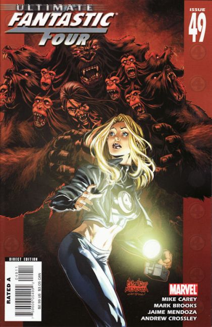 Ultimate Fantastic Four Ghosts |  Issue#49 | Year:2008 | Series: Fantastic Four | Pub: Marvel Comics | Mark Brooks Regular