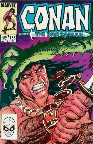 Conan the Barbarian, Vol. 1 The Anger Of Conan |  Issue#155A | Year:1984 | Series: Conan | Pub: Marvel Comics | Direct Edition
