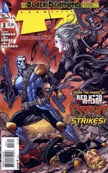 Team 7 (DC Comics) The Black Diamond Probability, Mission 1.3: Darkness Rising |  Issue#3A | Year:2012 | Series: Team 7 | Pub: DC Comics | Direct Edition