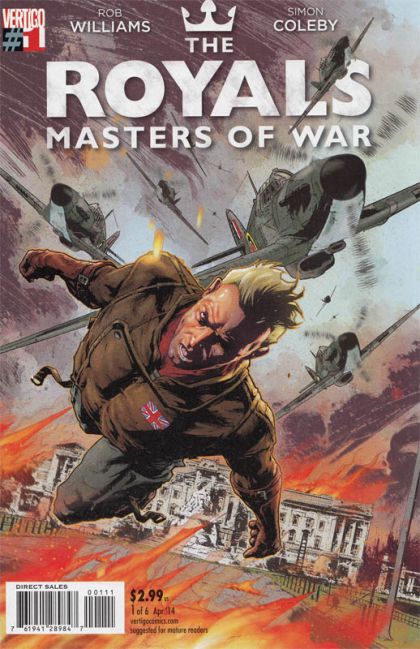 The Royals: Masters of War The Royals: Masters Of War |  Issue#1A | Year:2014 | Series:  | Pub: DC Comics | Simon Coleby Regular Cover