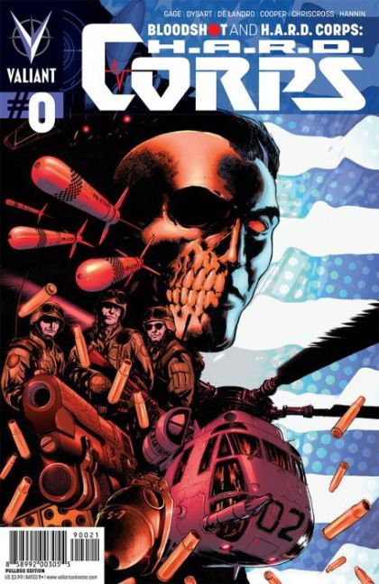 Bloodshot and H.A.R.D. Corps: H.A.R.D. Corps Part 1: Rise And Fall |  Issue#0B | Year:2014 | Series:  | Pub: Valiant Entertainment | Miguel Angel Sepulveda Variant