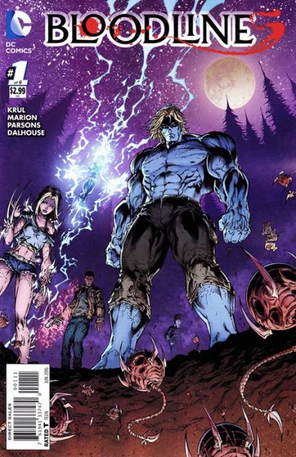 Bloodlines Hostile Takeover |  Issue#1A | Year:2016 | Series:  | Pub: DC Comics | Regular V Ken Marion Cover