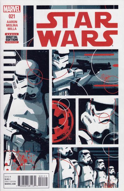 Star Wars, Vol. 2 (Marvel) The Last Flight of the Harbinger |  Issue#21A | Year:2016 | Series: Star Wars | Pub: Marvel Comics | David Aja Regular