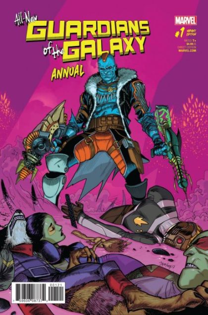 All-New Guardians of the Galaxy Annual Secret Empire  |  Issue#1B | Year:2017 | Series:  | Pub: Marvel Comics | Variant Dan Mora Cover