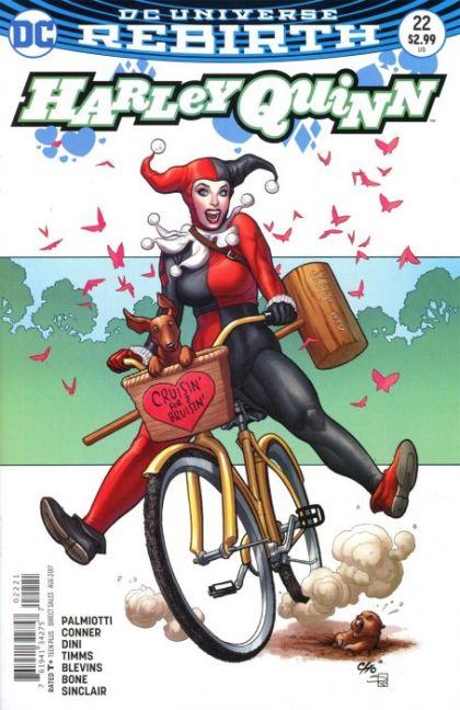 Harley Quinn, Vol. 3 The Family Circles, Part One |  Issue#22C | Year:2017 | Series:  | Pub: DC Comics | Frank Cho Variant