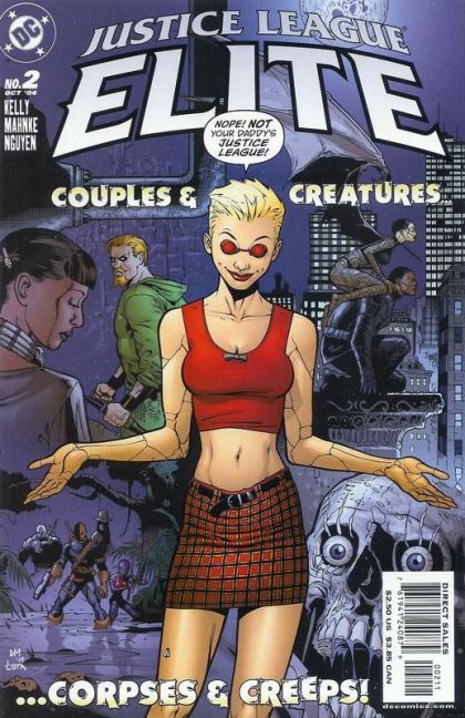 Justice League Elite Candle In A Hurricane, Candle In A Hurricane, pt 1 |  Issue#2 | Year:2004 | Series: JLA | Pub: DC Comics | Doug Mahnke Regular Cover