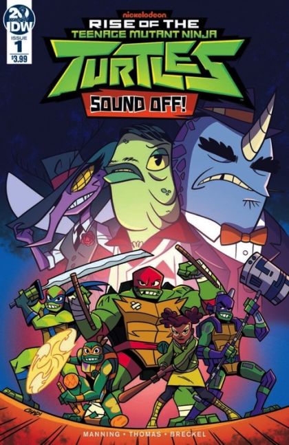 Teenage Mutant Ninja Turtles: Rise Of Tmnt Sound Off  |  Issue#1A | Year:2019 | Series:  | Pub: IDW Publishing |