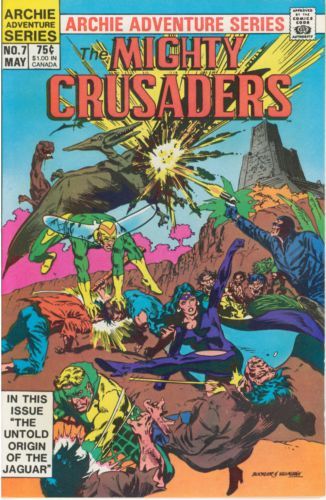 The Mighty Crusaders, Vol. 2 The Eliminators, Chapter 2: The Untold Origin of the Jaguar |  Issue#7 | Year:1984 | Series: Mighty Crusaders | Pub: Archie Comic Publications |