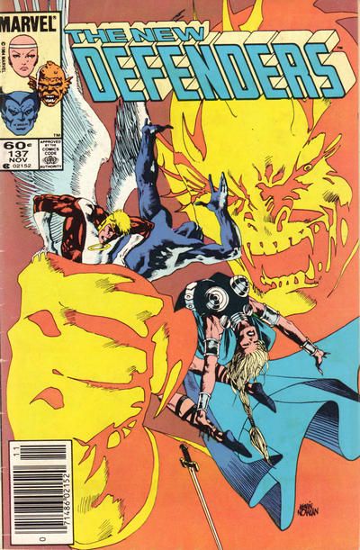 The Defenders, Vol. 1 Hearts and Minds |  Issue#137B | Year:1984 | Series: Defenders | Pub: Marvel Comics |