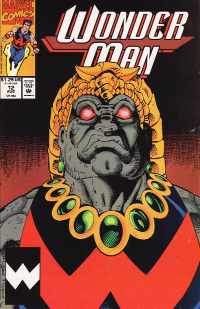 Wonder Man, Vol. 2 Angkor And Anger |  Issue#12A | Year:1992 | Series: Wonder Man | Pub: Marvel Comics |