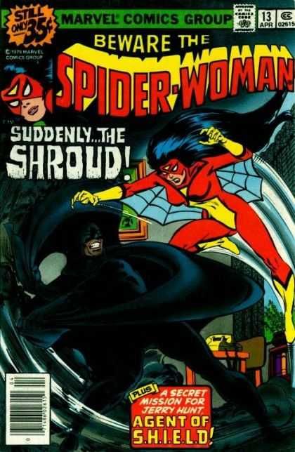 Spider-Woman, Vol. 1 Suddenly...The Shroud! |  Issue#13B | Year:1979 | Series: Spider-Woman | Pub: Marvel Comics |