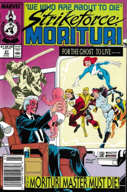 Strikeforce: Morituri Tuolema's Story |  Issue#27 | Year:1989 | Series: Strikeforce: Morituri | Pub: Marvel Comics |