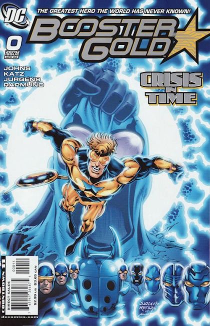 Booster Gold, Vol. 2 Zero Hour - Blue & Gold, Part 1; The Secret Origin Of Booster Gold |  Issue#0 | Year:2008 | Series:  | Pub: DC Comics |