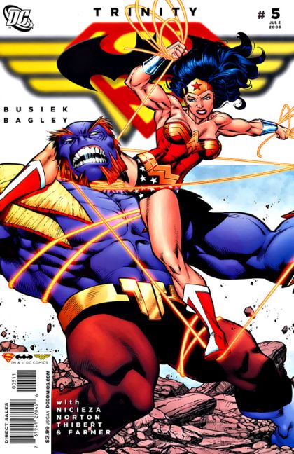 Trinity, Vol. 1 Great. Now He's Holding His Breath / Knight in Shiny Armor |  Issue#5 | Year:2008 | Series:  | Pub: DC Comics |