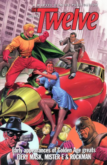 The Twelve The Fantastic Thriller of the Walking Corpses / The Strange Case of the Bloodless Corpses / Untitled Mr. E story / The Killers Of The Sea / Untitled Rockman story |  Issue#½ | Year:2008 | Series:  | Pub: Marvel Comics |