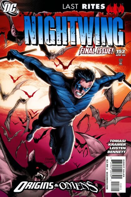 Nightwing, Vol. 2 Origins & Omens - Last Rites, Black Dawn |  Issue#153A | Year:2009 | Series: Nightwing | Pub: DC Comics | Direct Edition