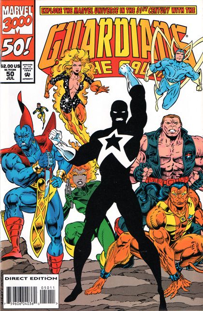 Guardians of the Galaxy, Vol. 1 Coldy Sublime, Untolerably Just |  Issue#50A | Year:1994 | Series: Guardians of the Galaxy | Pub: Marvel Comics | Direct Edition