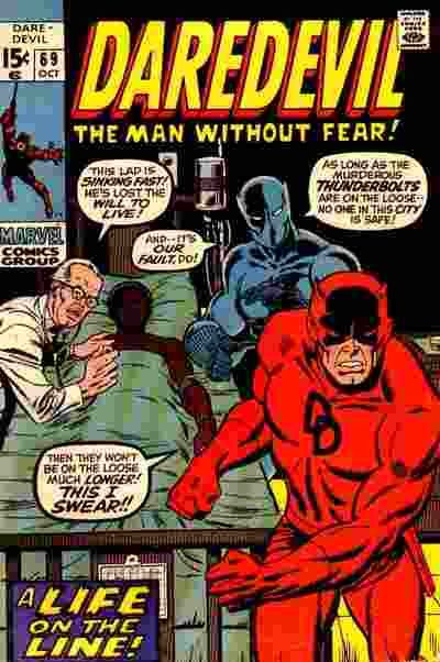 Daredevil, Vol. 1 A Life on the Line |  Issue#69A | Year:1970 | Series: Daredevil | Pub: Marvel Comics |