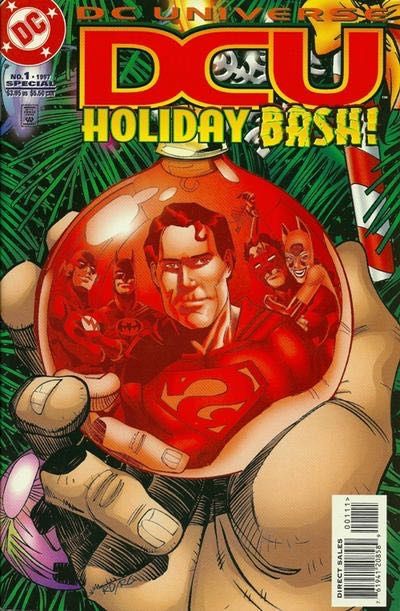 DCU Holiday Bash The Benefaction of Peace; A High Father Christmas; Bearing Gifts We Traverse Afar; Satan's Little Helper; The Vessel; Present Tense; Just Another Night |  Issue