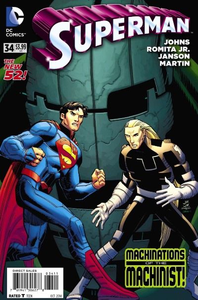 Superman, Vol. 3 The Men of Tomorrow, Chapter Three: Ulysses |  Issue#34A | Year:2014 | Series: Superman | Pub: DC Comics | Direct Edition