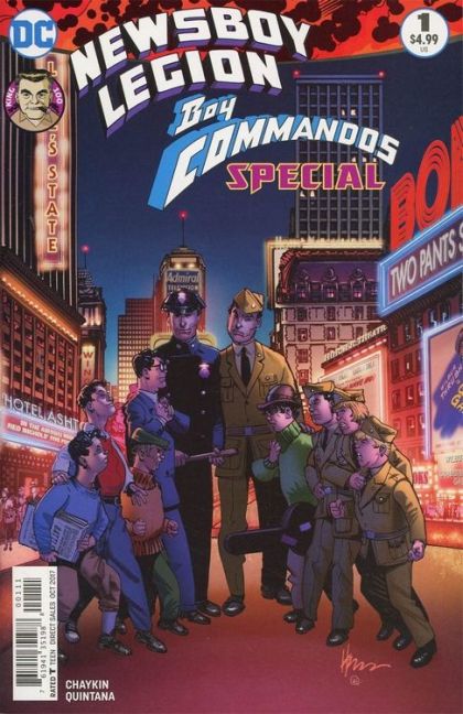 Newsboy Legion & Boy Commandos Special A Separate Peace in Pieces! / Cabbages and Comics |  Issue#1 | Year:2017 | Series:  | Pub: DC Comics |