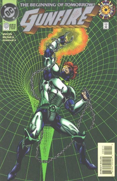 Gunfire Forward Thrust! |  Issue#0(5.5) | Year:1994 | Series:  | Pub: DC Comics |