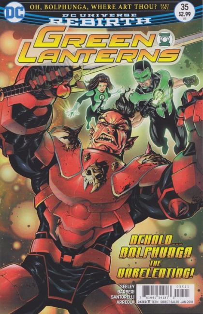 Green Lanterns Oh, Bolphunga, Where Art Thou?, Part One |  Issue#35A | Year:2017 | Series: Green Lantern | Pub: DC Comics | Mike McKone Regular