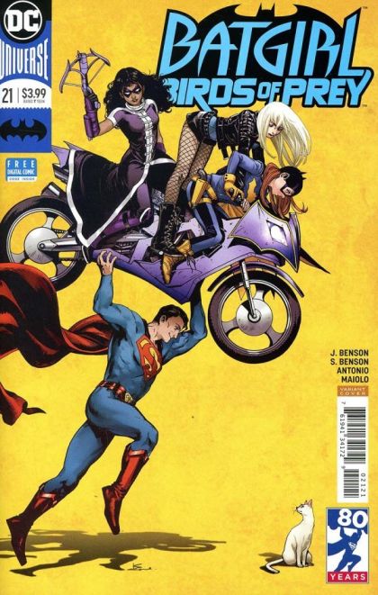 Batgirl And The Birds Of Prey Full Circle, Part 3: War Cry |  Issue#21B | Year:2018 | Series:  | Pub: DC Comics | Variant Kamome Shirahama Cover