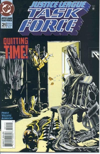 Justice League Task Force Alive |  Issue#21 | Year:1995 | Series: JLA | Pub: DC Comics |