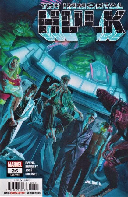 The Immortal Hulk Status Quo Ante |  Issue#26A | Year:2019 | Series: Hulk | Pub: Marvel Comics | Alex Ross Regular