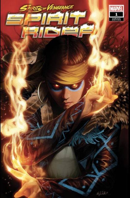 Spirits of Vengeance: Spirit Rider, Vol. 1  |  Issue#1D | Year:2021 | Series:  | Pub: Marvel Comics | Ashley Witter Trade Variant