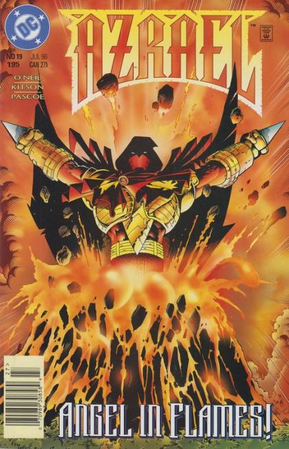 Azrael, Vol. 1 Angel In Flames, Part 3: Save The Innocents |  Issue#19B | Year:1996 | Series:  | Pub: DC Comics | Newsstand Edition
