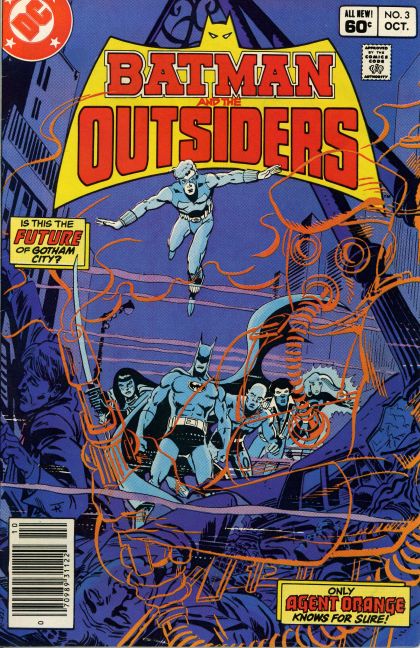 Batman and the Outsiders, Vol. 1 Bitter Orange |  Issue#3B | Year:1983 | Series: Outsiders | Pub: DC Comics | Newsstand Edition