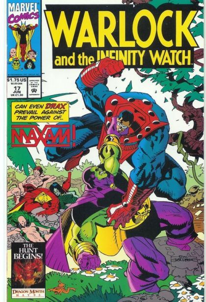 Warlock and the Infinity Watch Maxam |  Issue#17A | Year:1993 | Series: Warlock | Pub: Marvel Comics |