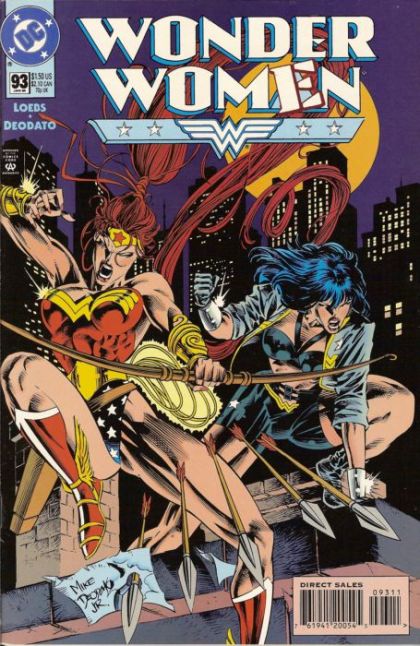 Wonder Woman, Vol. 2 Violent Beginnings |  Issue#93A | Year:1994 | Series: Wonder Woman | Pub: DC Comics |