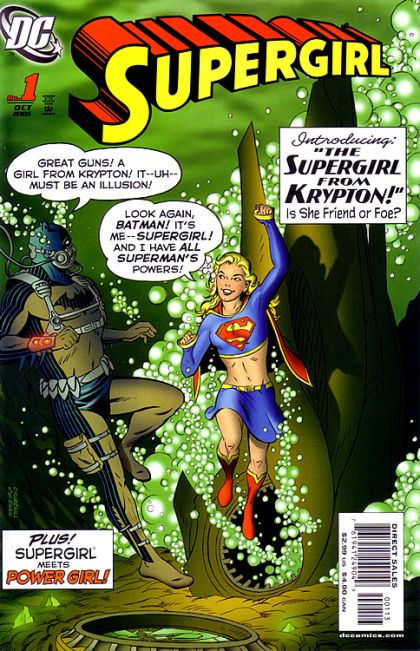 Supergirl, Vol. 5 Power, Chapter One |  Issue#1F | Year:2005 | Series: Supergirl | Pub: DC Comics | 3rd Printing Ian Churchill