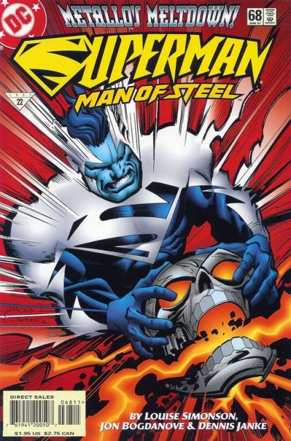 Superman: The Man of Steel Power! |  Issue#68A | Year:1997 | Series: Superman | Pub: DC Comics | Direct Edition