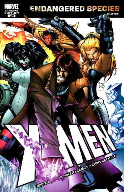 X-Men, Vol. 1 Endangered Species - Blinded by the Light, Part 1 |  Issue#200B | Year:2007 | Series: X-Men | Pub: Marvel Comics | Humberto Ramos Variant