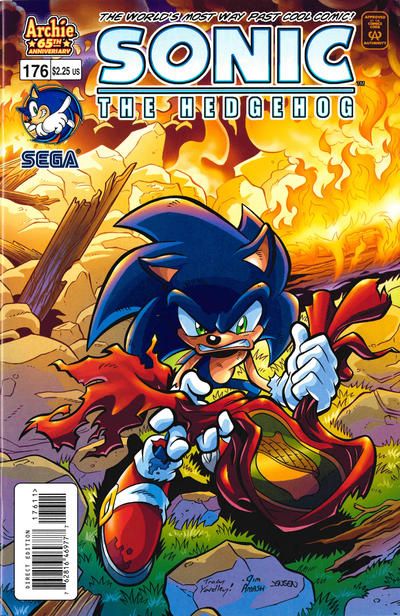 Sonic the Hedgehog, Vol. 2 Crecking The Empire |  Issue#176 | Year:2007 | Series: Sonic The Hedgehog | Pub: Archie Comic Publications |