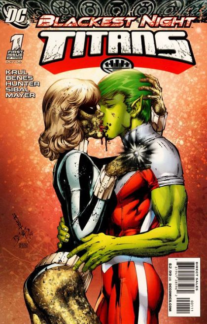 Blackest Night: Titans Blackest Night - When Death Comes Knocking |  Issue#1A | Year:2009 | Series:  | Pub: DC Comics | Ed Benes Regular