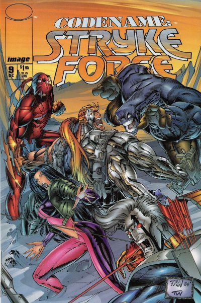 Codename: Stryke Force  |  Issue#9A | Year:1994 | Series: Codename: Stryke Force | Pub: Image Comics | Direct Edition