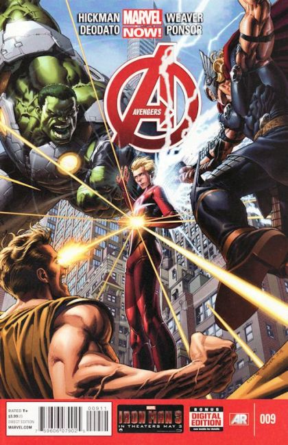 The Avengers, Vol. 5 "Star Bound" |  Issue#9A | Year:2013 | Series: Avengers | Pub: Marvel Comics | Dustin Weaver Regular