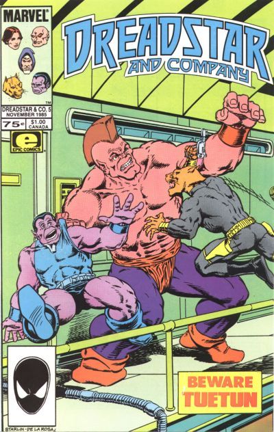 Dreadstar and Company The Commune |  Issue#5A | Year:1985 | Series: Dreadstar | Pub: Marvel Comics | Direct Edition