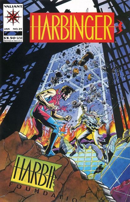 The Harbinger, Vol. 1 Twilight of the Eighth Day, Part 3: Armageddon |  Issue#25 | Year:1994 | Series: Harbinger | Pub: Valiant Entertainment |
