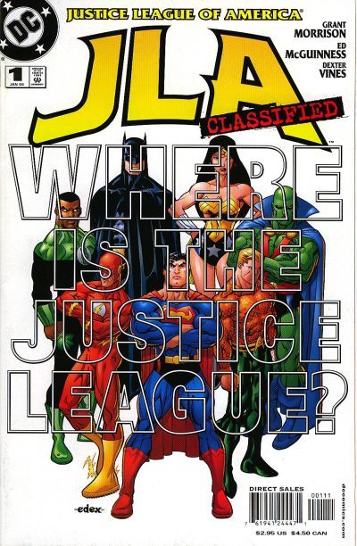 JLA Classified Island of the Mighty |  Issue#1B | Year:2004 | Series: JLA | Pub: DC Comics | Ed McGuinness Regular