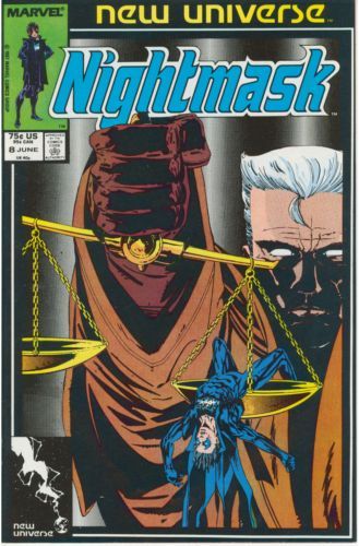 Nightmask "Transfer Point" |  Issue#8A | Year:1987 | Series: New Universe | Pub: Marvel Comics | Direct Edition