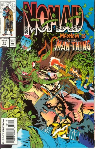 Nomad, Vol. 2 Choices of the Insane |  Issue#21 | Year:1993 | Series: Nomad | Pub: Marvel Comics |