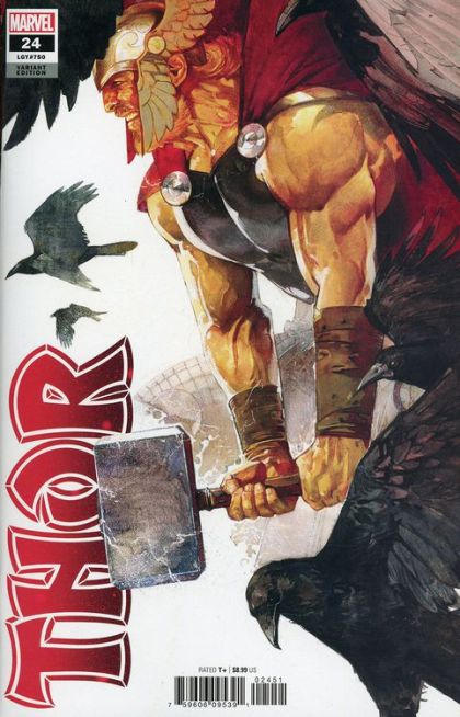 Thor, Vol. 6 The Second Son Of Asgard / Prologue / The Seduction / Benedictions / What Comes Next / Who Wields Who? |  Issue#24E | Year:2022 | Series:  | Pub: Marvel Comics | Alex Maleev Cover